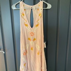 Free People, blush combo, intimates dress.